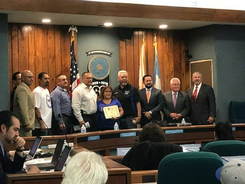 Community recognition ceremony